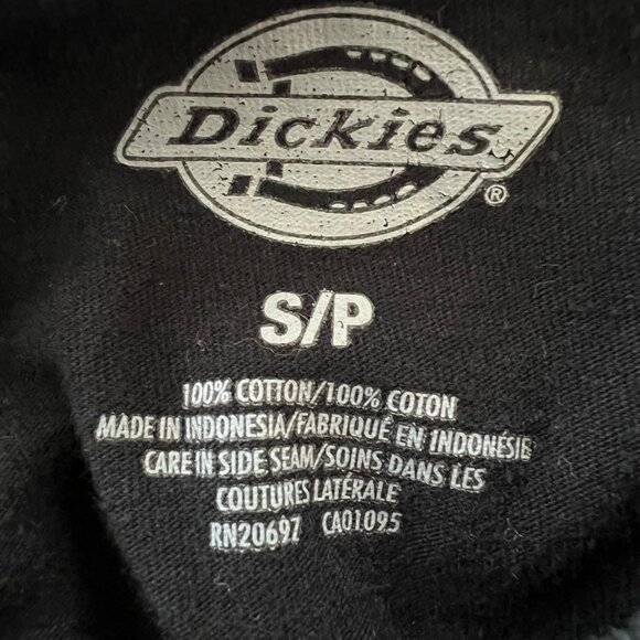 Dickies black crop tee (S) - Picture 2 of 2